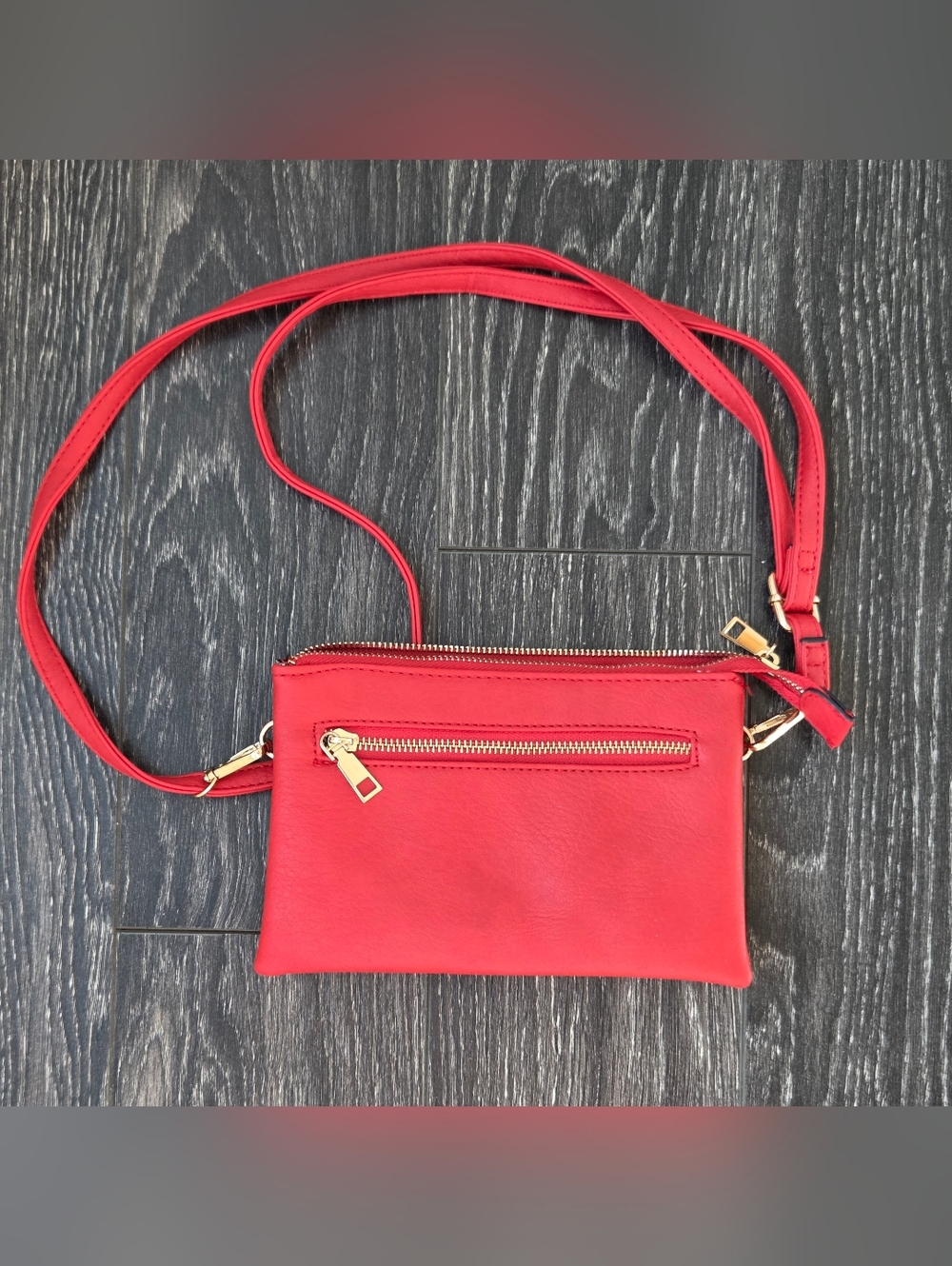 Red Mini Crossbody Bag